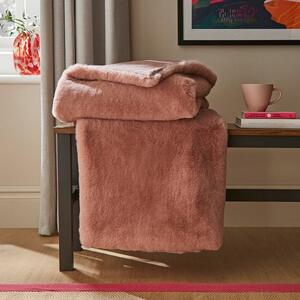 Silky Soft Faux Fur Throw Blanket