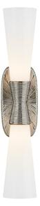 Utopia Large Double Wall Light Nickel, Light, Large, Polished Nickel - Andrew Martin