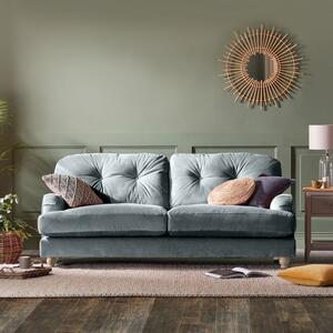 Martha Vintage Velvet 3 Seater Sofa