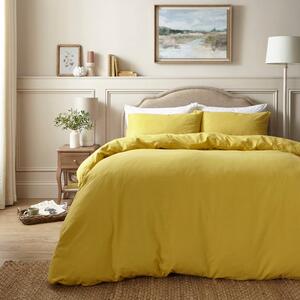 Simply Brushed Cotton Duvet Cover and Pillowcase Set