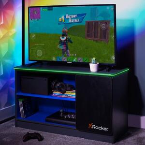 X Rocker Carbon Tek TV Media Cabinet with Neo Fibre LED for TVs up to 42"