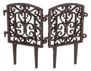 Fallen Fruits Cast Iron Connectable Lawn Edging