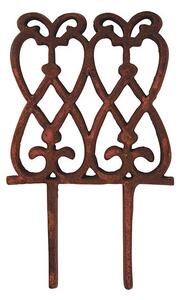 Fallen Fruits Cast Iron Ornate Lawn Edging