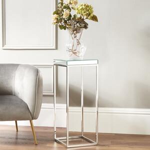 Elysee Square Side Table, Mirrored Glass