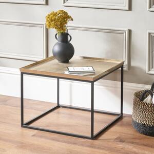 Franklin Coffee Table, Gold Cast