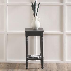 Heritage Half Moon Accent Table, Painted Pine