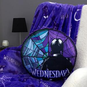 Wednesday Addams Round Cushion