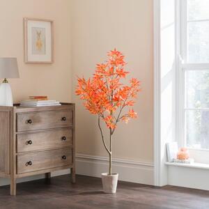 Artificial Maple Tree in Terracotta Plant Pot