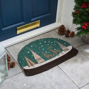 Snowglobe Coir Outdoor Doormat