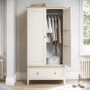 Marlow Double Wardrobe with Drawer