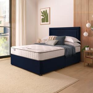 Silentnight Divan Bed With Malvern Velvet Headboard