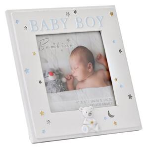 Bambino Resin Baby Boy Photo Frame