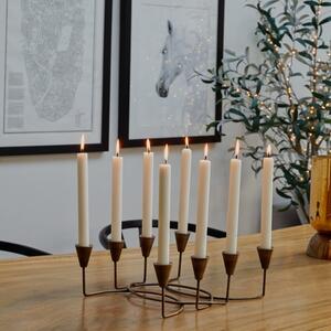 8 Piece Circular Candle Holder