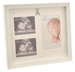 Bambino Baby Scan Cream Multi Photo Frame