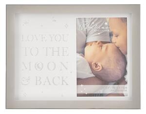 Bambino Love You to the Moon & Back Silver Plated Photo Frame