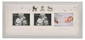 Bambino Baby Scan Grey Multi Photo Frame