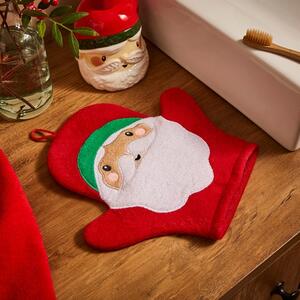 Santa Bath Puppet Mitt