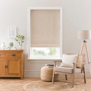 Luna Natural Fleece Thermal Roman Blind