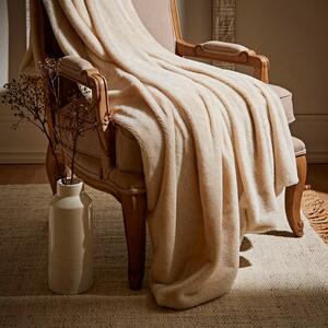 Silky Soft Faux Fur Recycled Throw Blanket