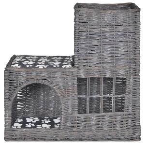 Willow Cat Tree Pet House/Bed/Castle/Scratching Post with Cushion