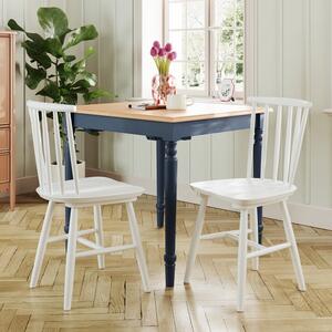 Harvey Set of 2 Dining Chairs, Beech Wood