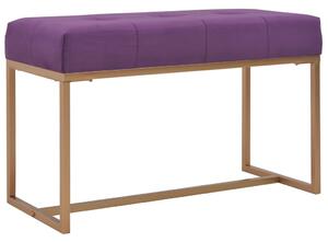 247557 Bench 80 cm Purple Velvet