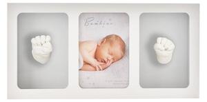 Bambino White Multi Photo Frame & Casting Kit