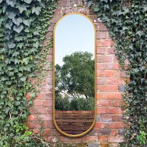 Vultus Oval Indoor Outdoor Full Length Wall Mirror