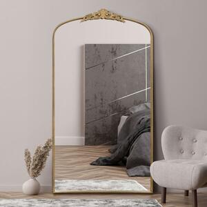 Crown Arched Full Length Wall Mirror