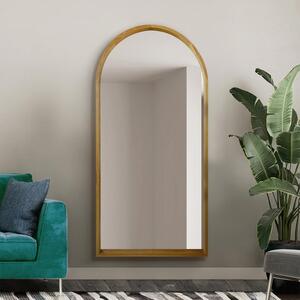 Naturalis Solid Oak Arched Wall Mirror