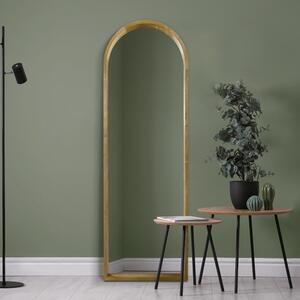 Naturalis Solid Oak Arched Wall Mirror