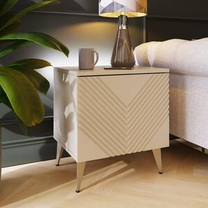 Ava Bedside Table Antique White