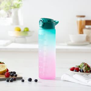 Ombre 900ml Water Tracker Bottle Green