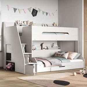 Slick Staircase Triple Bunk Bed