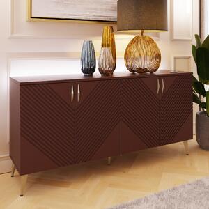 Ava Large Sideboard Deep Mulberry