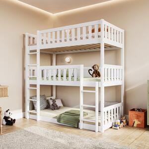 Bea Triple High Bunk Bed Frame