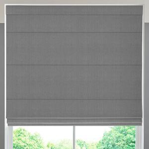 Lindy Shimmer Woven Made To Measure Roman Blind Charcoal