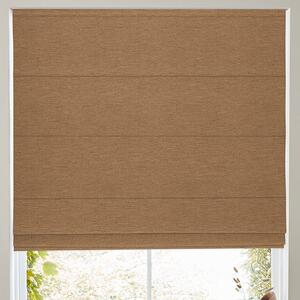 Jillian Soft Plain Made To Measure Roman Blind Tan