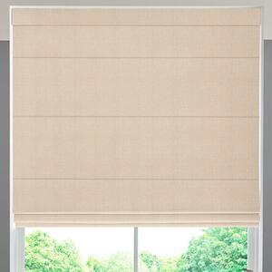 Jamie Jacquard Made To Measure Roman Blind Mushroom