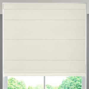Kris Woven Diamond Made To Measure Roman Blind Alabaster