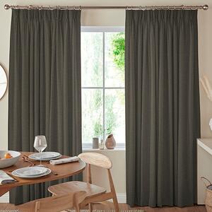 Kris Woven Diamond Made To Measure Curtains Biscuit
