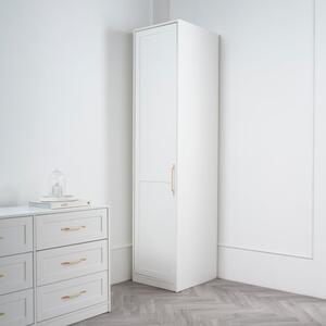 Austen Single Wardrobe, White