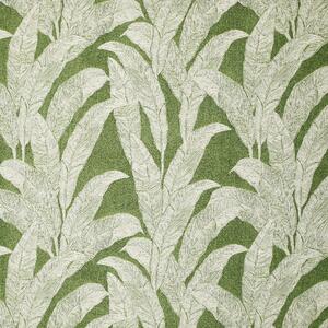 Linda Barker Evergreen Leaf Fabric Green