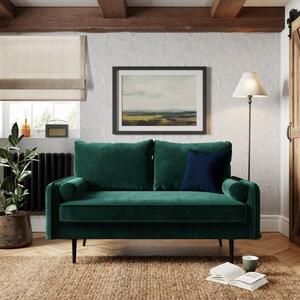 Cassie Velvet 2 Seater Sofa in a Box