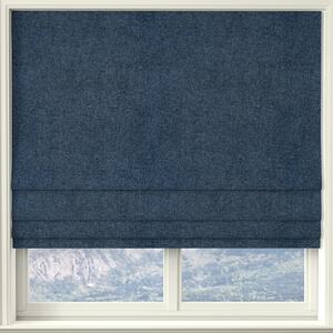 Linda Barker Petal Made To Measure Roman Blind Deep Blue