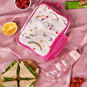 Ion8 Unicorn Water Bottle and Lunch Bag Bundle