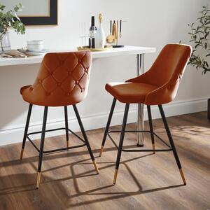 Ariana Bar Stool, Velvet