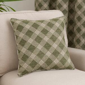 Brody Check Square Cushion