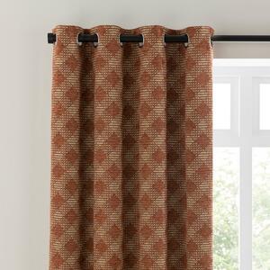 Brody Check Thermal Eyelet Curtains