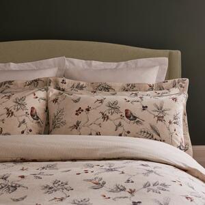 Dorma Woodland Robin Oxford Pillowcase Pair